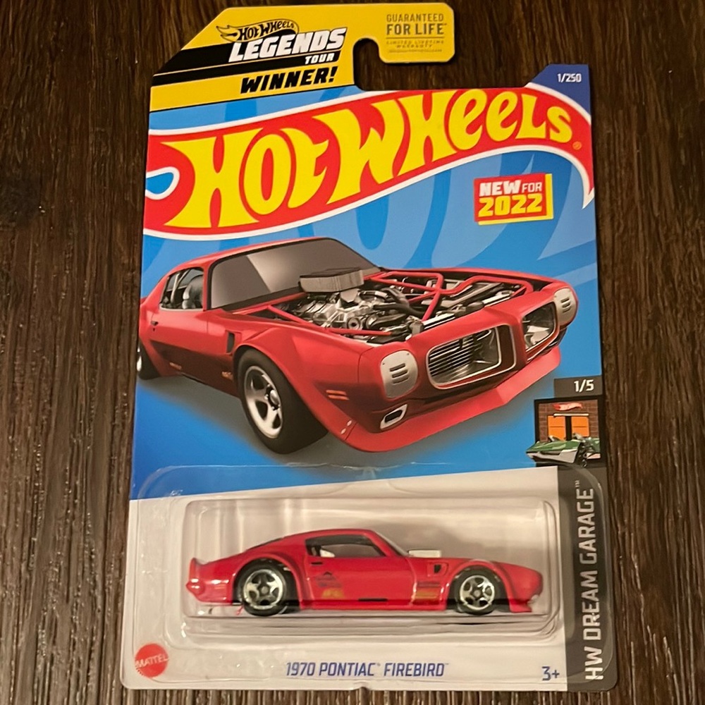 1970 Pontiac Firebird Hot Wheels 2022
